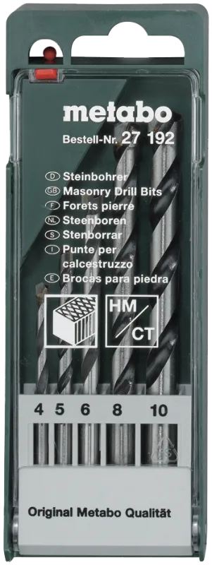 Stenbor HM-belagt sortiment 4-10 mm