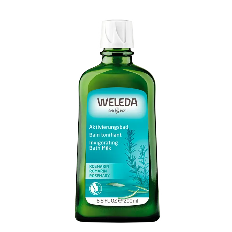 Weleda Rosemary Invigorating Bath Milk (200 ml)