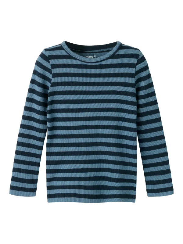 Name It Banio - Ls Shirt Noos - Dark Sapphire - 80 cm