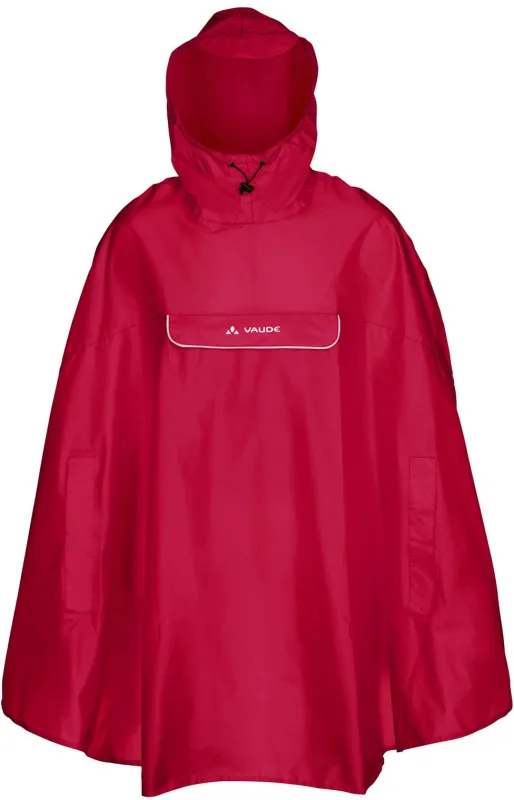 VAUDE Valdipino Poncho - Indian Red