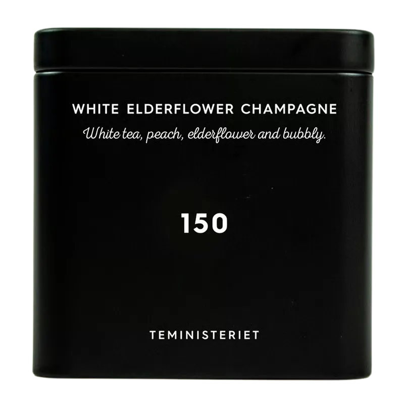 Teministeriet 150 White Elderflower Champagne Tin (50 g)