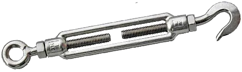 Bardunstrammer øje/krog A4 16mm