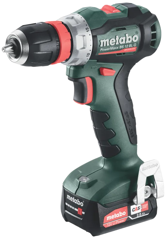Bore-/skruemaskine PowerMaxx BS 12 BL Q 2×2,0Ah