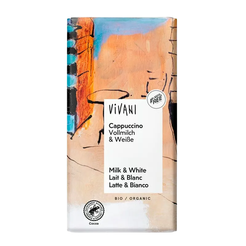Vivani Cappuchino chokolade Ø (100 gr)