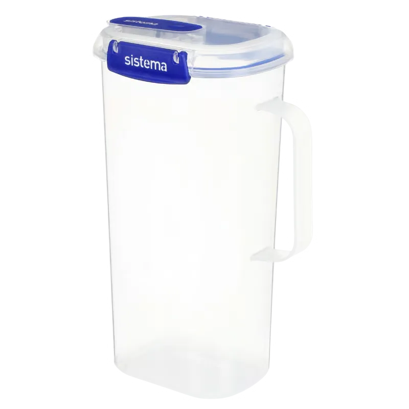 Sistema Juice Klip It Plus Transparent med blå klips (2 l)