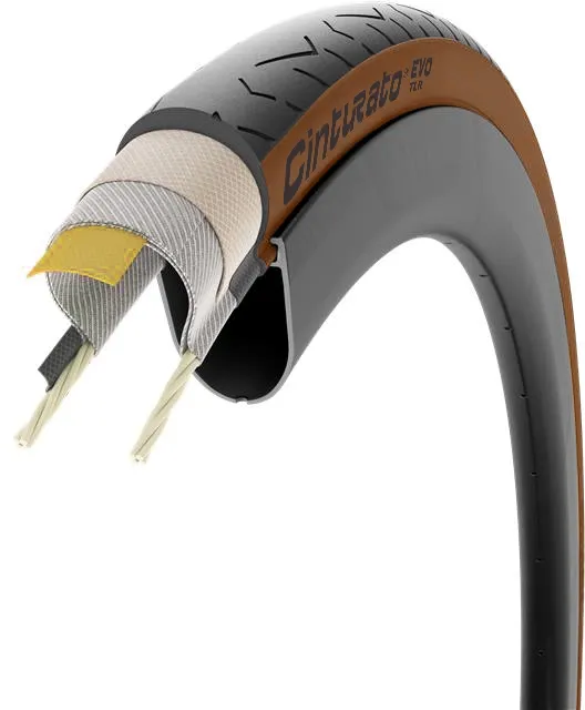 Pirelli Cinturato EVO TLR (Tubeless Ready) 700x28c/32c - Racer dæk - Classic