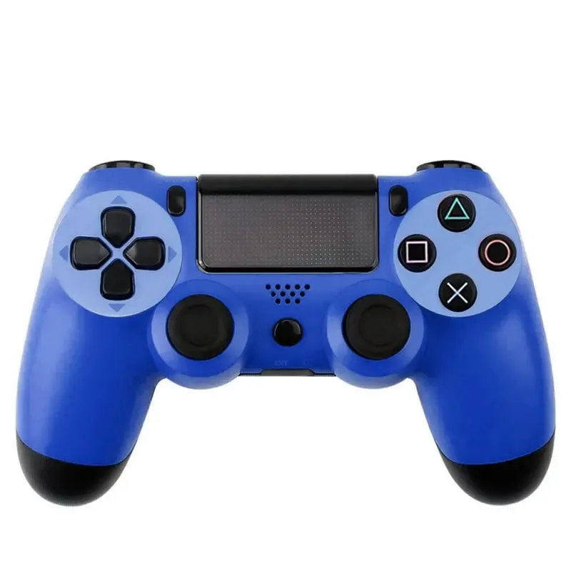 Trådløs Controller til PS4  -  Blå, inkl. PS4 Oplader Kabel