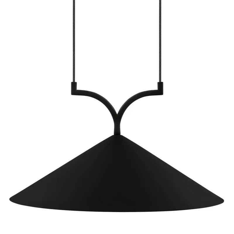Globen lighting Curve pendel loftlampe 50 cm, sort