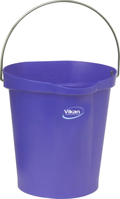 Spand 5686, plast m/rf bærehåndtag 12ltr, lilla