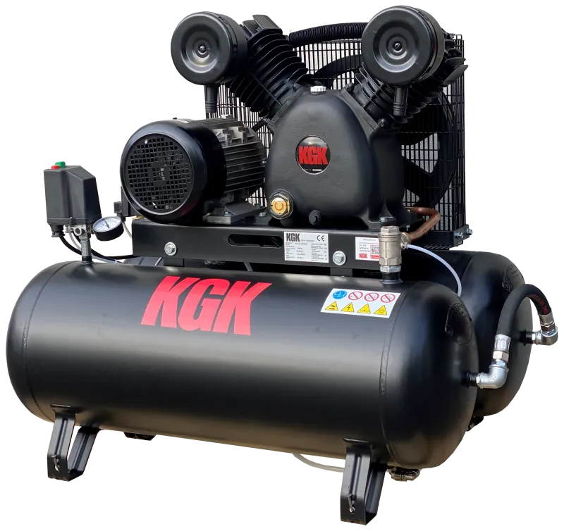 Kompressor 90+90/55SW 450l/m 5,5HK 400V 2×90l tank