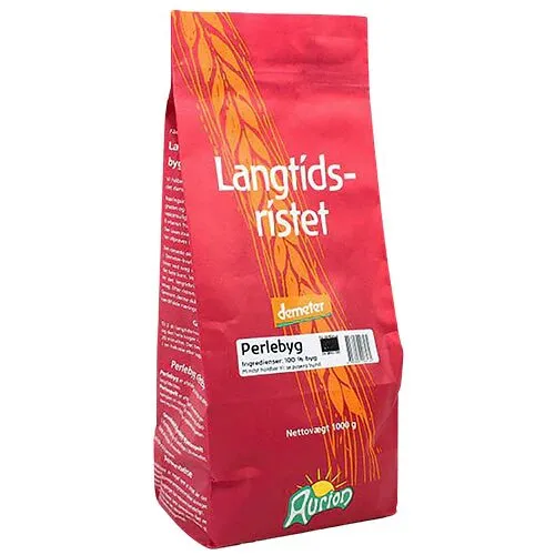 Aurion Langtidsristet perlebyg Ø Demeter - 1 kg.