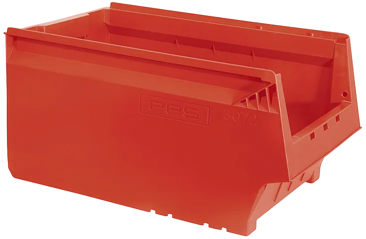 PPS 3072 plukkekasse rød 500×310×250mm 38,7ltr