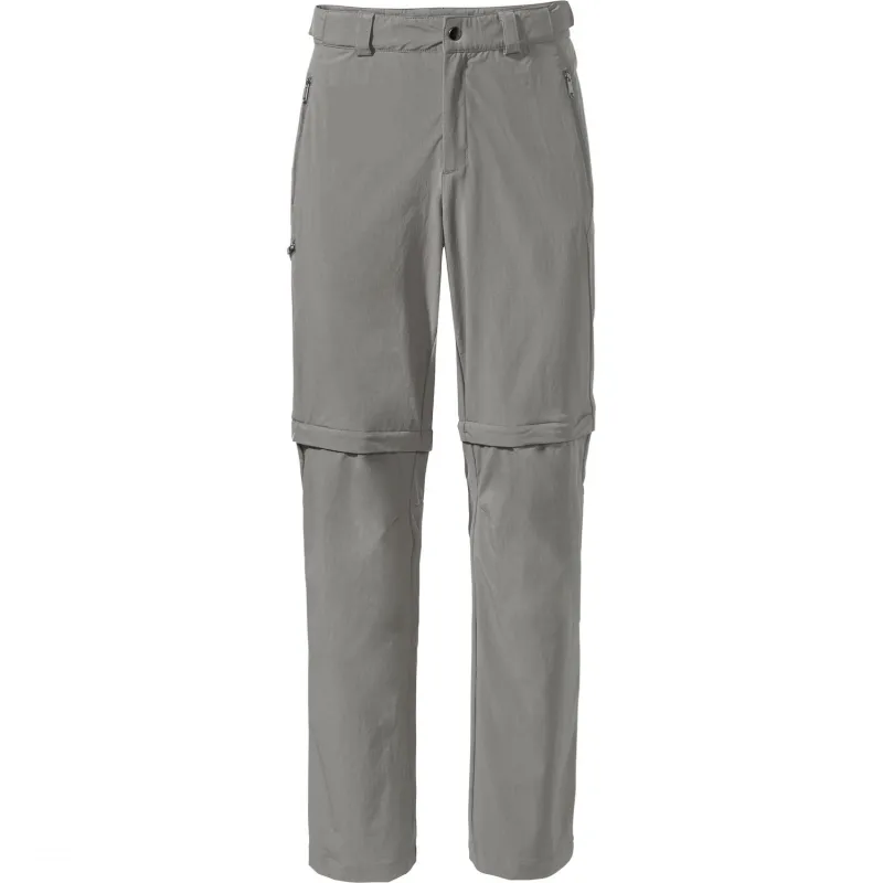 Vaude Farley Stretch T-Zip Pants III, vandrebukser, herre, grå