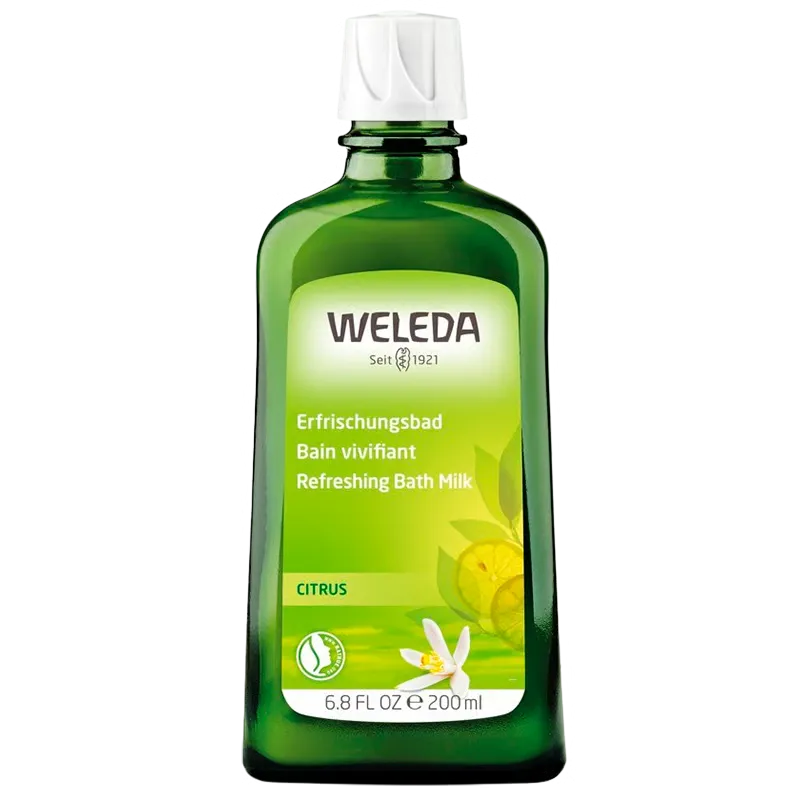 Weleda Citrus Refreshing Bath Milk (200 ml)