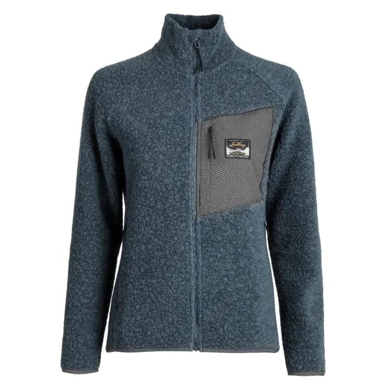 Lundhags Flok Wool WS Pile, mellemlag, blå