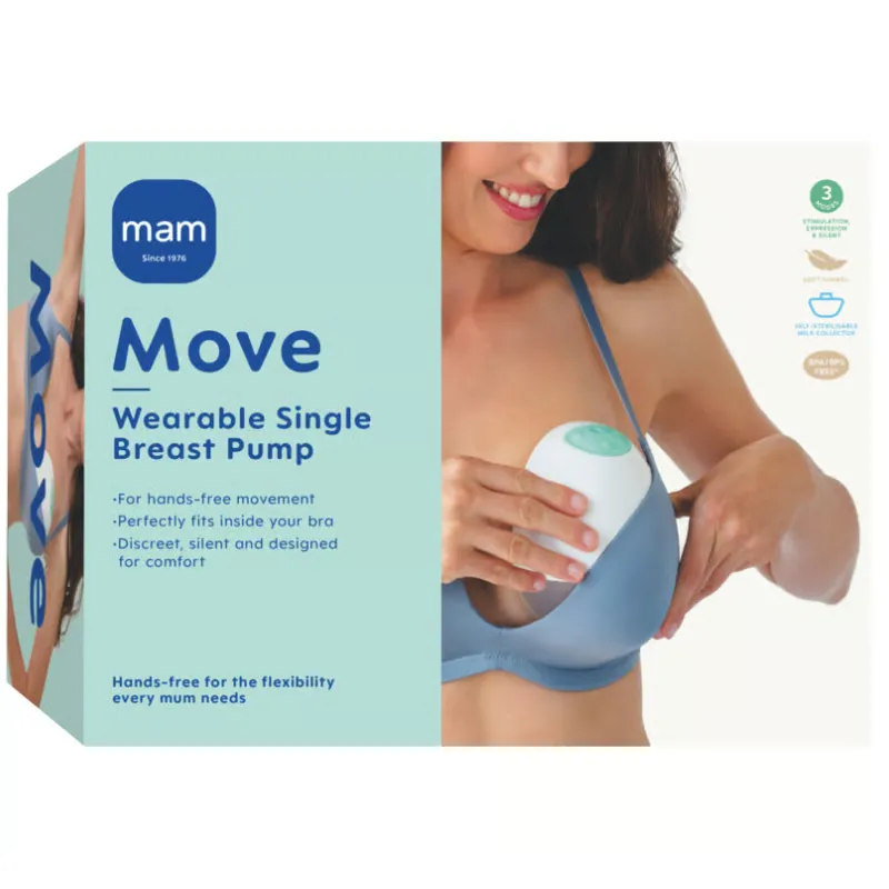 MAM Move Wearable Single Breast Pump (1 stk)
