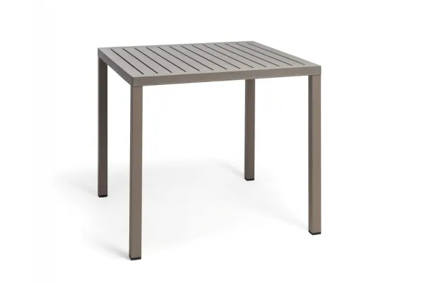 Nardi Cube Havebord 80x80 cm - Latte