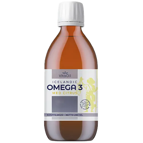 VitaOil Icelandic Omega 3 Med Citrus (280 ml)