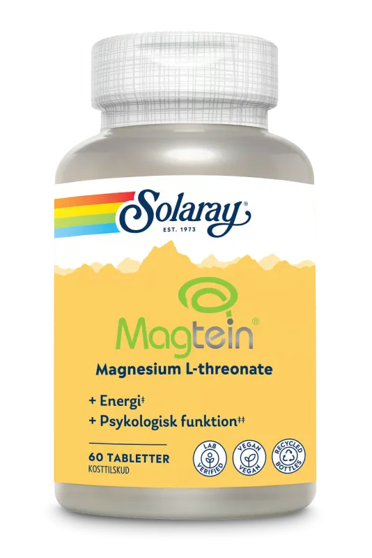 Solaray Magtein®Magnesium L-threonate (60 tabl)