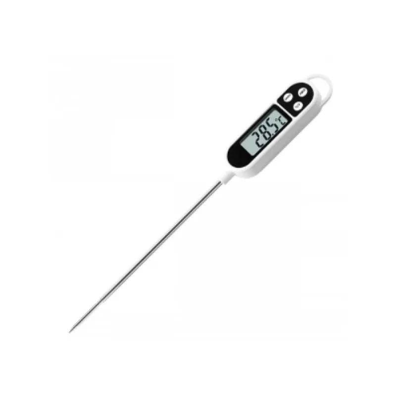 Digitalt stegetermometer med LED Display. -50 - +300 grader