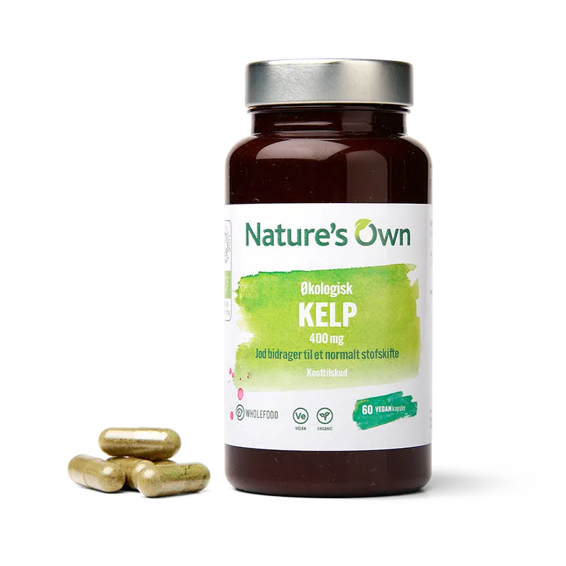 Natures Own Økologisk Kelp Wholefood (60 kaps)