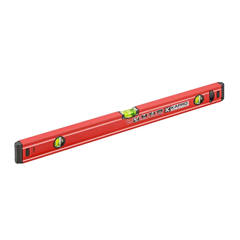 KAPRO SPIRIT vaterpas 180 cm med 3 acryl-libeller