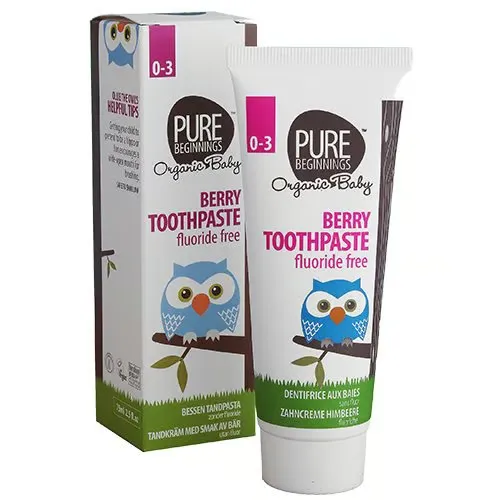 Pure Beginnings Berry Tandpasta 0-3 år (75 ml)