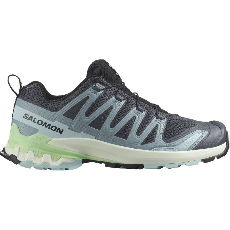 Salomon XA Pro 3D V9, trailsko, dame, blå/grøn
