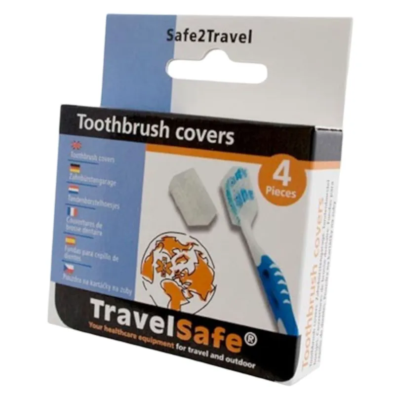 TravelSafe Tandbørstecover, 4 stk.