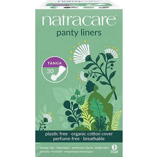 Natracare trusseindlæg Tangaformet - 30 stk