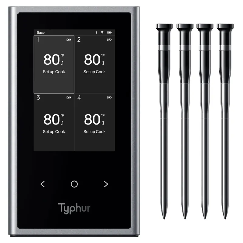 Typhurtechnology co Typhur Sync Quad trådløs termometer