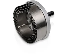 Hulssavsæt 5 dele Ø 68-100 mm, til træ