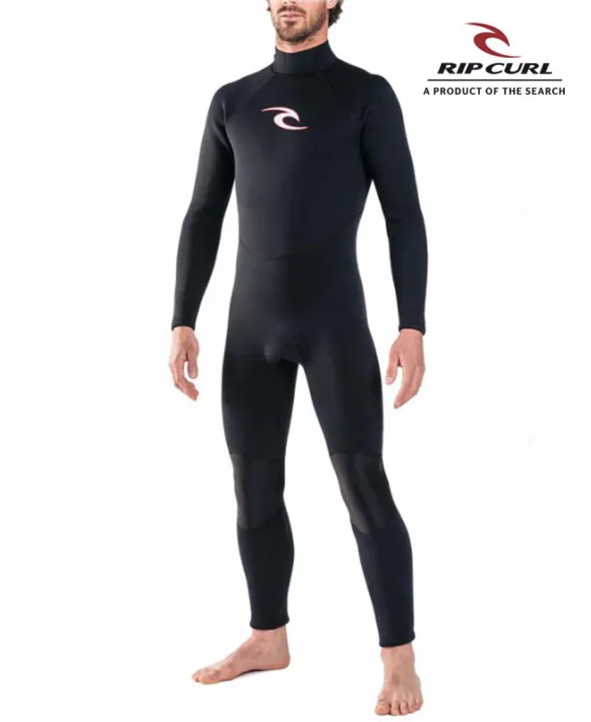 Rip Curl Surf School Steamer Back-Zip Våddragt (5/3mm) - Sort - XS - XS