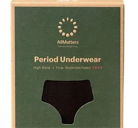 AllMatters Menstruationstrusse High Waist Underwear Moderate/heavy M
