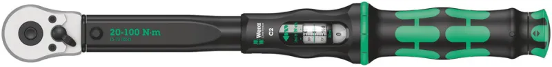 Klikmomentnøgle Wera C1 - C5