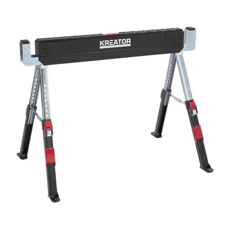 Arbejdsbuk justerbar 62-82 cm foldbar