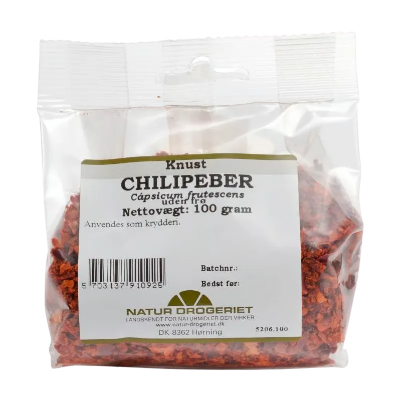Natur Drogeriet Chilipeber knust (100 gr)