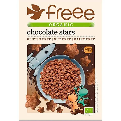 Chocolate Stars m. choko. Øko. - 300 gram