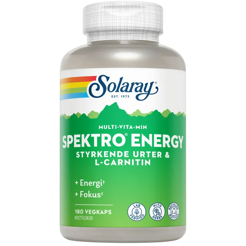 Solaray Spektro Energy (180 kaps)