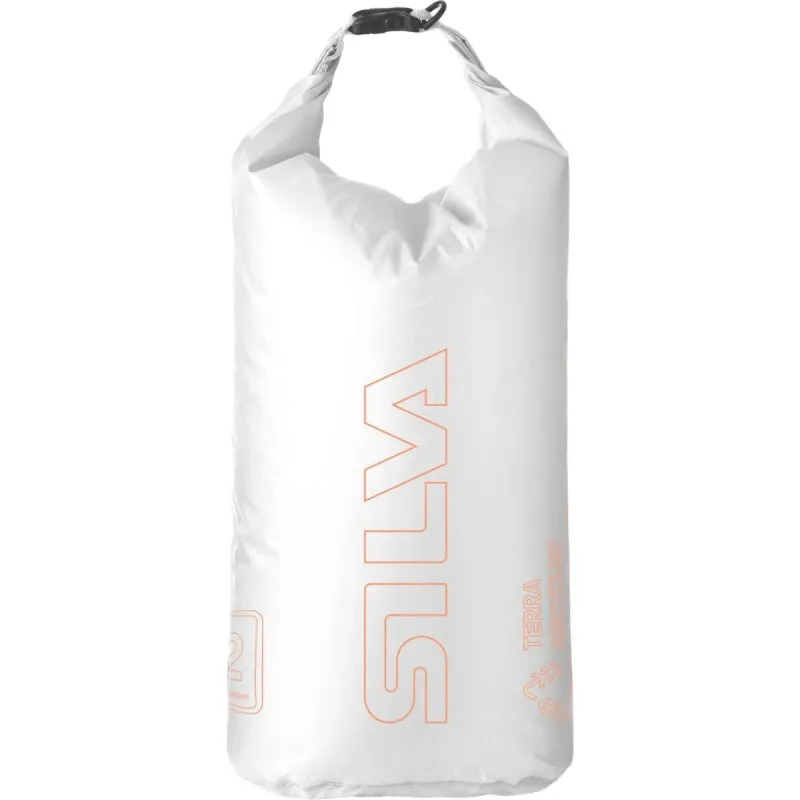 Silva Terra Dry Bag, vandtæt pose, 12L, hvid