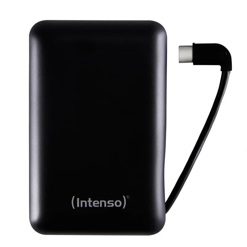 Intenso XC10000 Powerbank. 3A USB-C. 10.000 mAh. Sort.