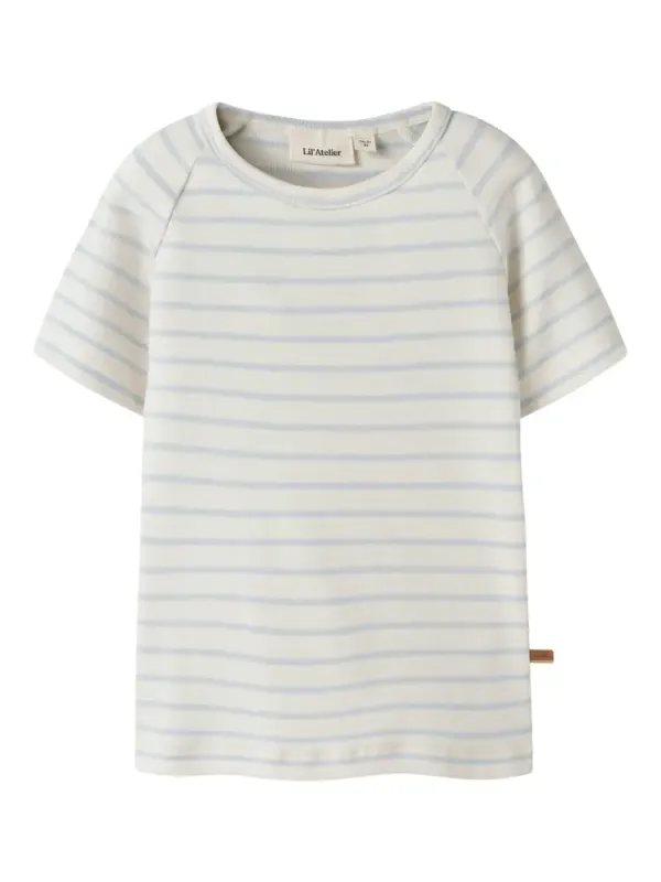 Lil' Atelier Geo Anc T-Shirt - Coconut Milk - 98