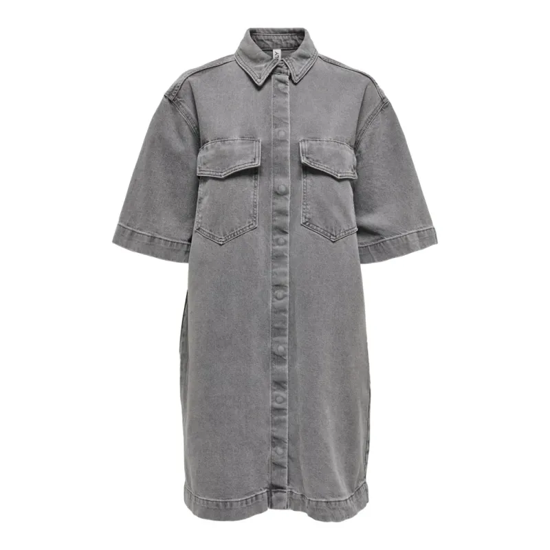 ONLY dame kjole ONLSOPHIE - Medium Grey Denim