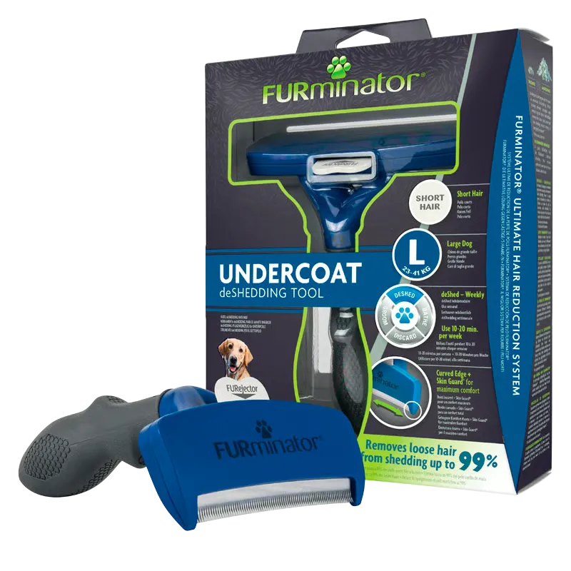 FURminator Deshedding Børste Til Store Hunde Kort Pels (1 stk)