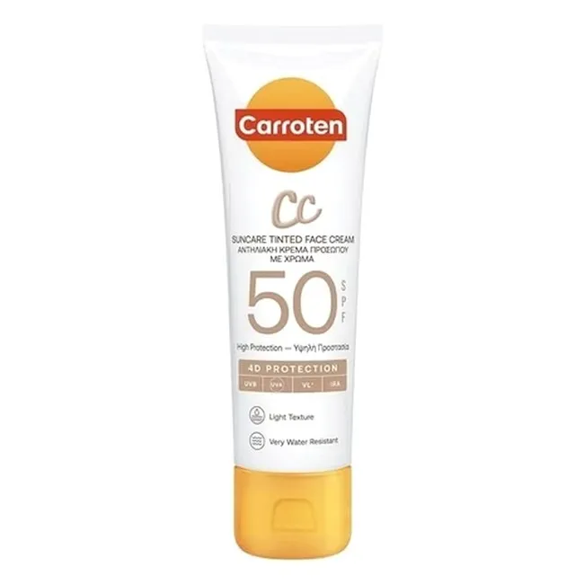 Carroten - Face CC Cream SPF50 - 50 ml