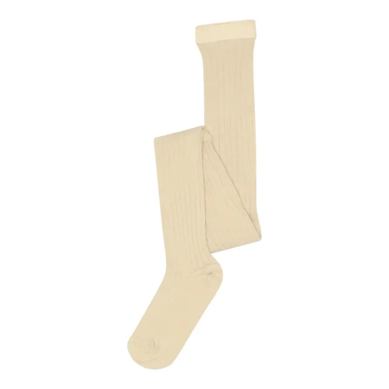 MP Denmark Basic Rib Strømpebukser - Yellow - 90