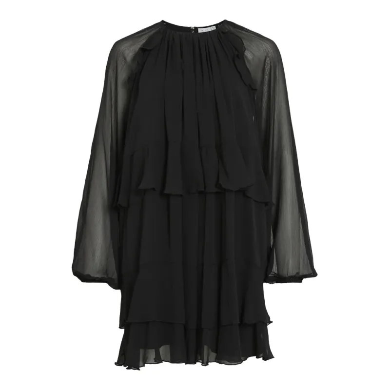 VILA DAME KJOLE VIHELA - Black