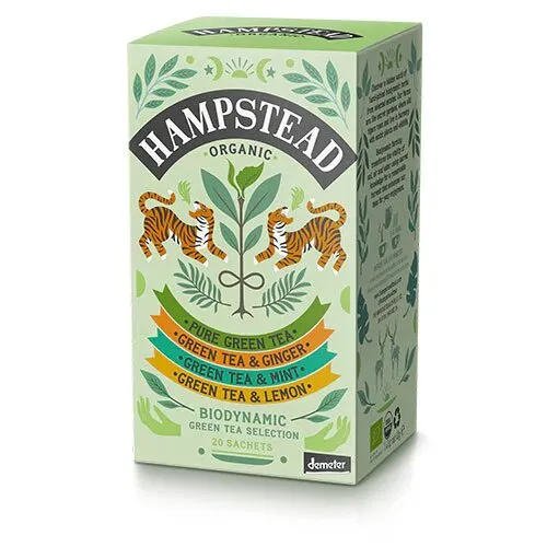Grøn te Selection Pack Ø Demeter - 20 breve