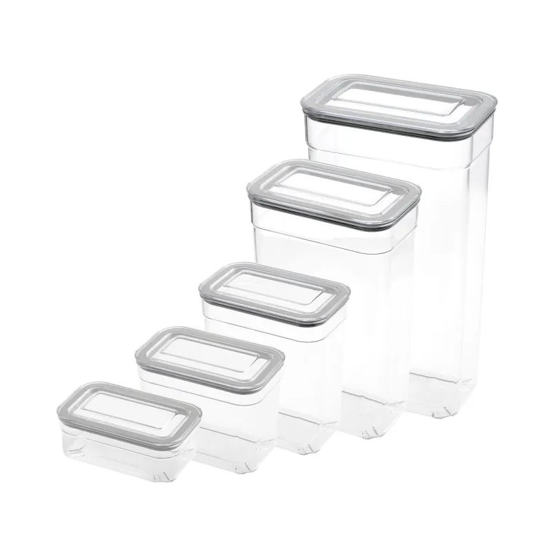 Essentials Rektangulære Opbevaringsbeholdere 5-pak