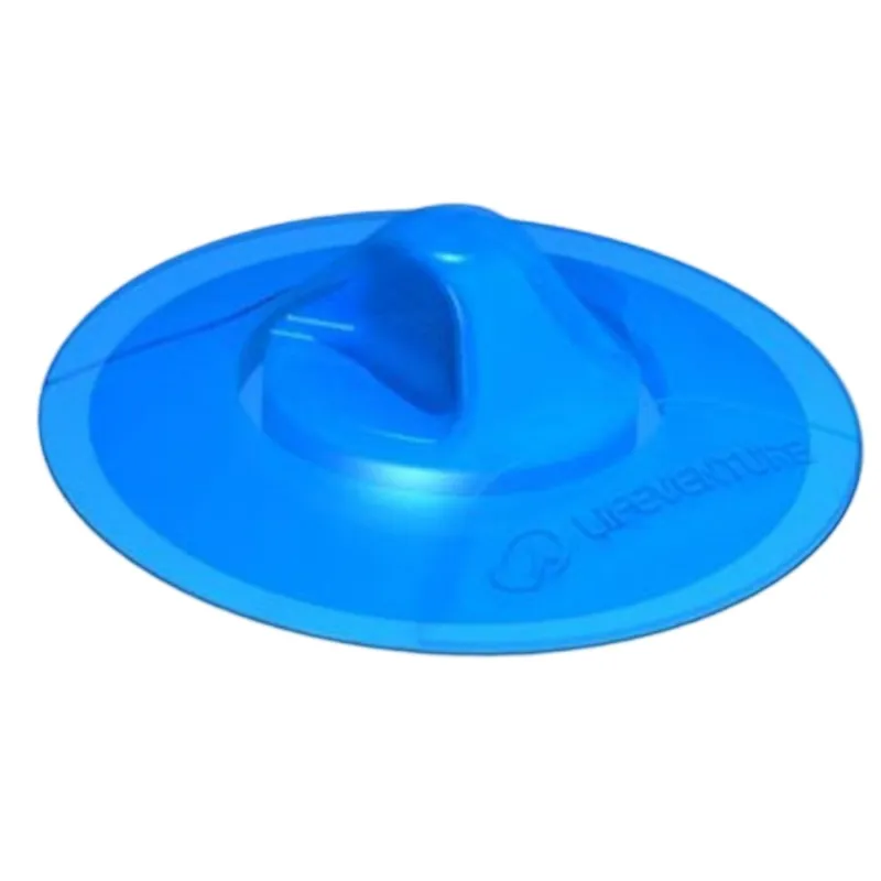 Lifeventure Travel Bath/Sink Plug, blå